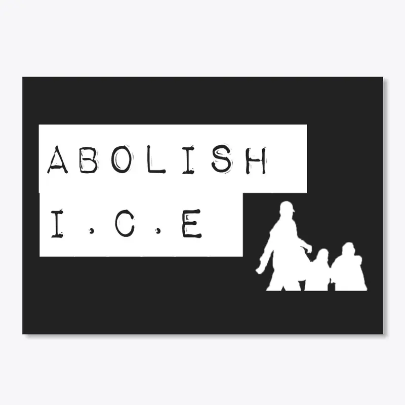 Abolish ice sticker 